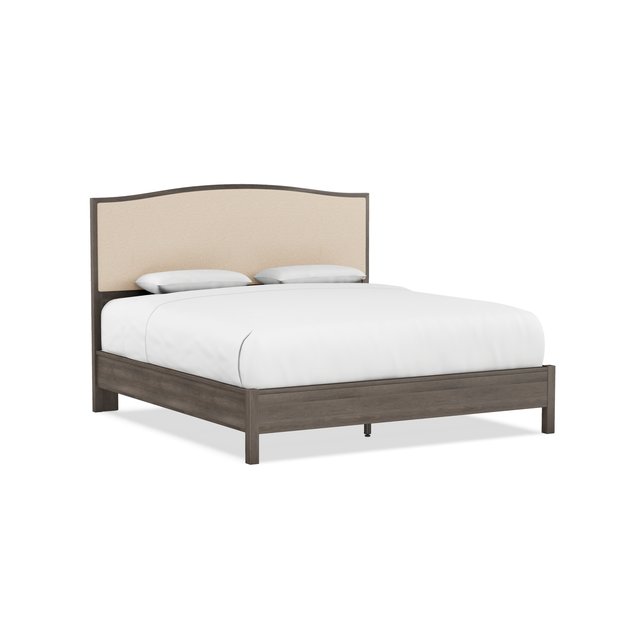 King Upholstered Bed Durham Furniture
