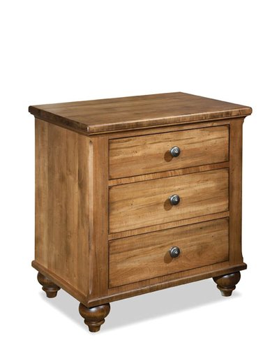 Hudson Falls 3 Drawer Night Stand