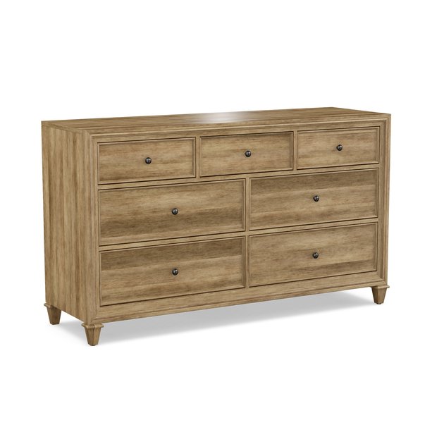 chinese dress ladies Amish Logan Square 10 Drawer Triple Dresser main image 0