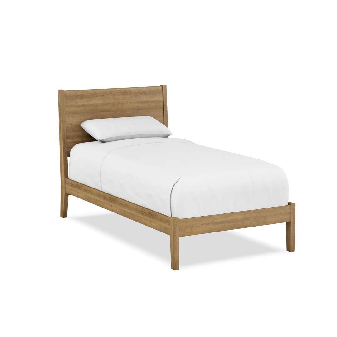 TwinCommonPlatformBedDistWormyMaple