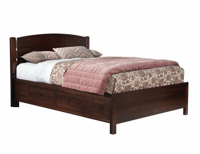 3000 Perfectbalance Beds Arch Top Double Headboard w/Metal Accents