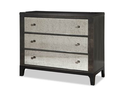Front Street Bachelors Chest W/Mirror Dwr Fronts