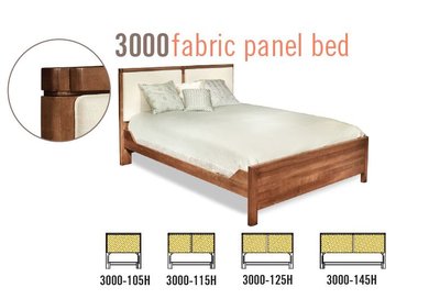 3000 Perfectbalance Beds Double Upholstered Headboard