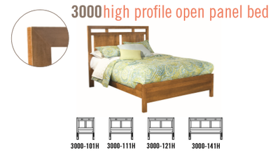 3000 Perfectbalance Beds High Profile Double Headboard