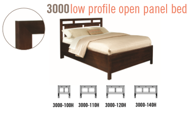 3000 Perfectbalance Beds Low Profile Double Headboard