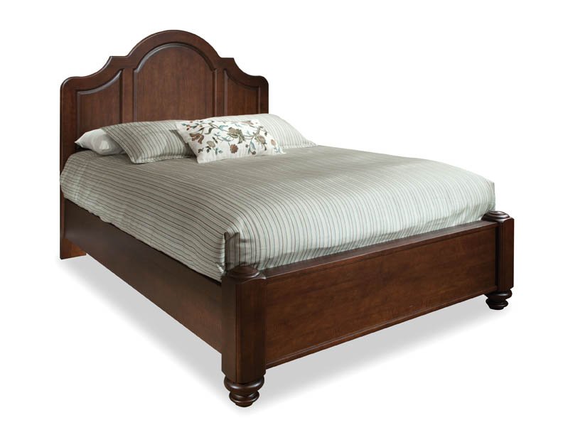 Queen High Arch Panel Bed Durham Furniture