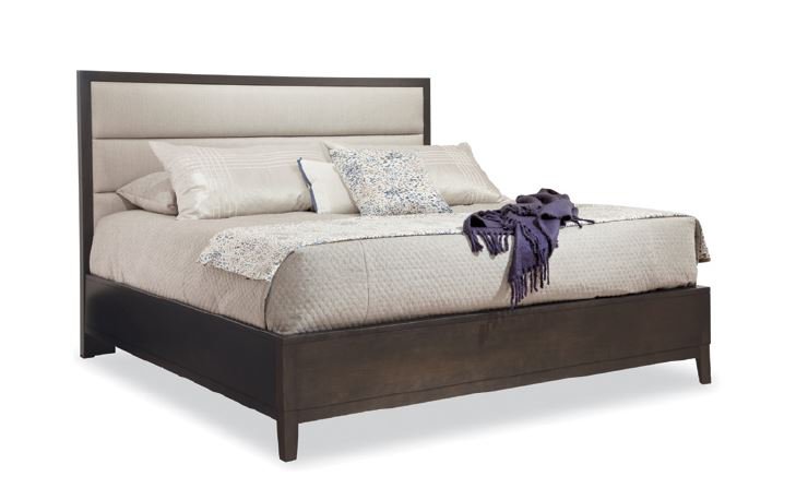 Defined Distinction Upholstered Bed (Wood Base)