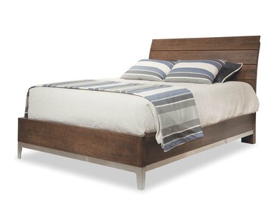 Defined Distinction Queen Wood Plank Bed
