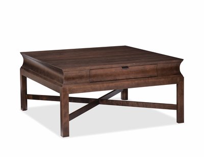 Cascata Square 1 Drawer Cocktail Table