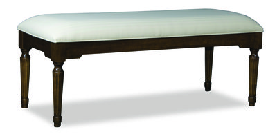 Solid Accents Traditional Bench/Fabric